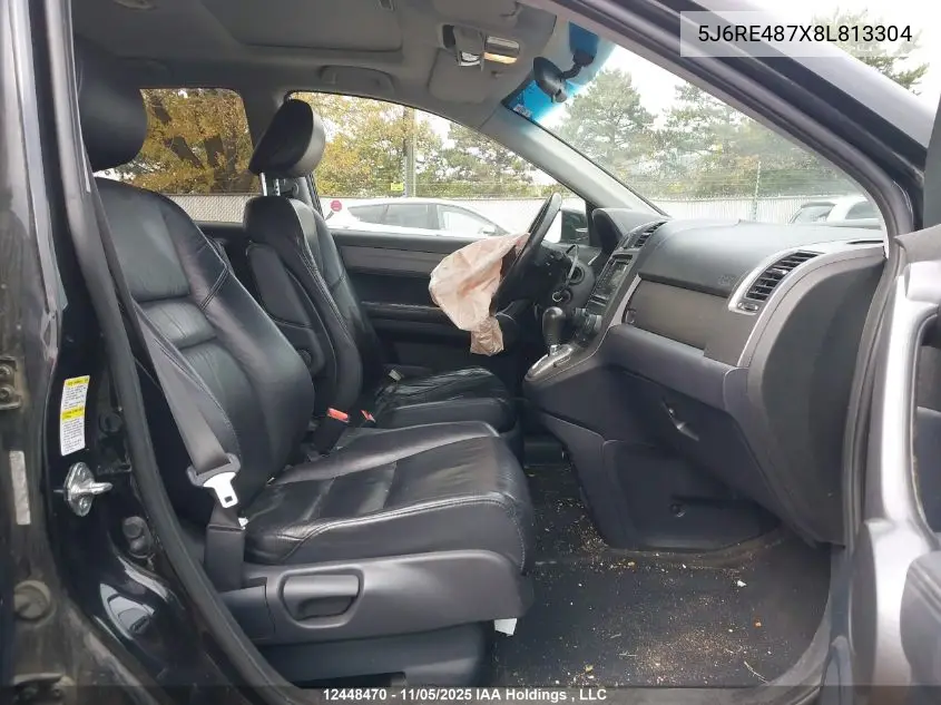 5J6RE487X8L813304 2008 Honda Cr-V Exl