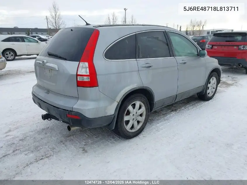 5J6RE48718L813711 2008 Honda Cr-V Ex-L