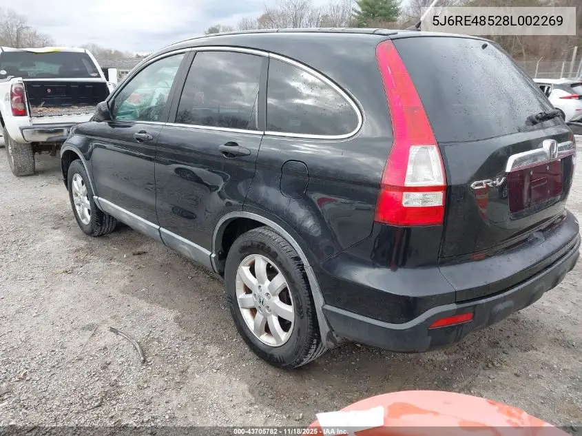 5J6RE48528L002269 2008 Honda Cr-V Ex