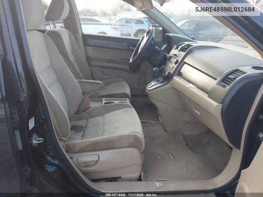 5J6RE48598L012684 2008 Honda Cr-V Ex