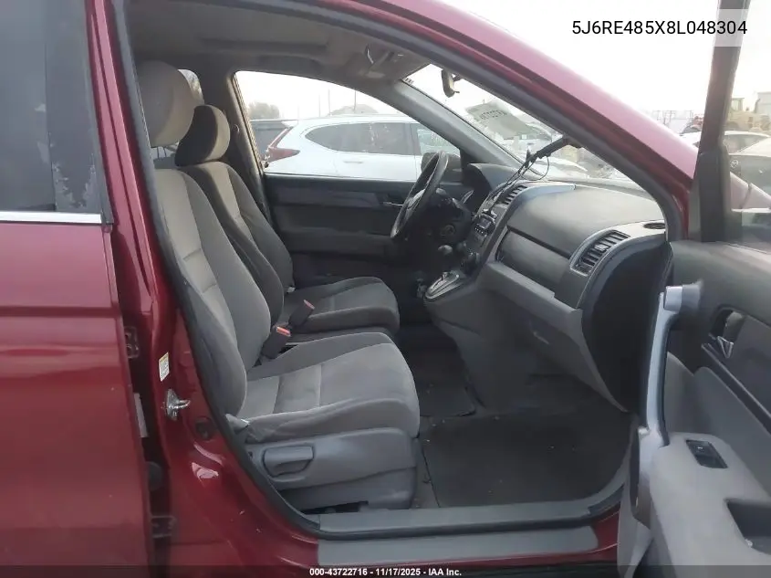 5J6RE485X8L048304 2008 Honda Cr-V Ex