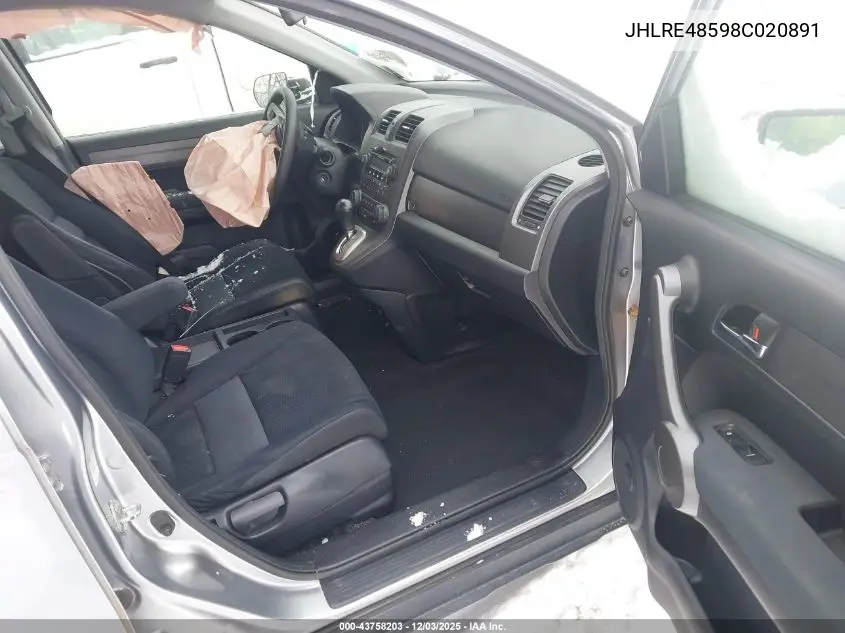 JHLRE48598C020891 2008 Honda Cr-V Ex