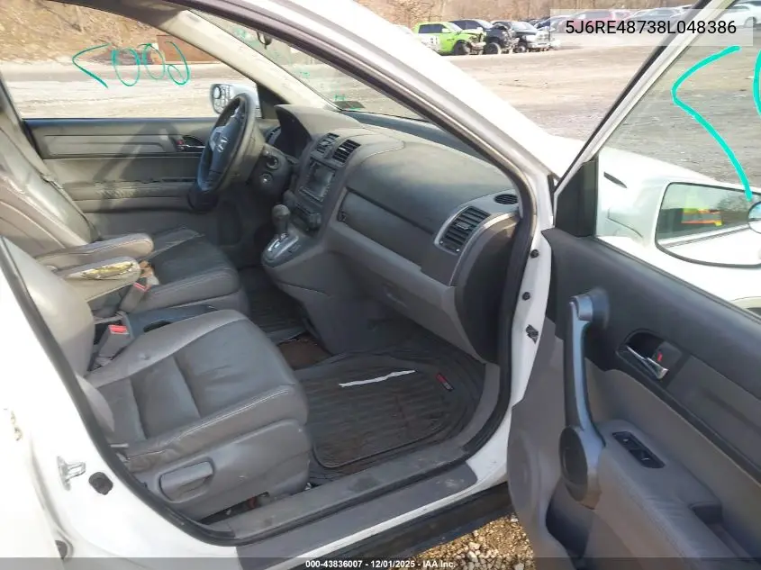 5J6RE48738L048386 2008 Honda Cr-V Ex-L