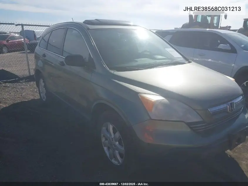 JHLRE38568C031213 2008 Honda Cr-V Ex
