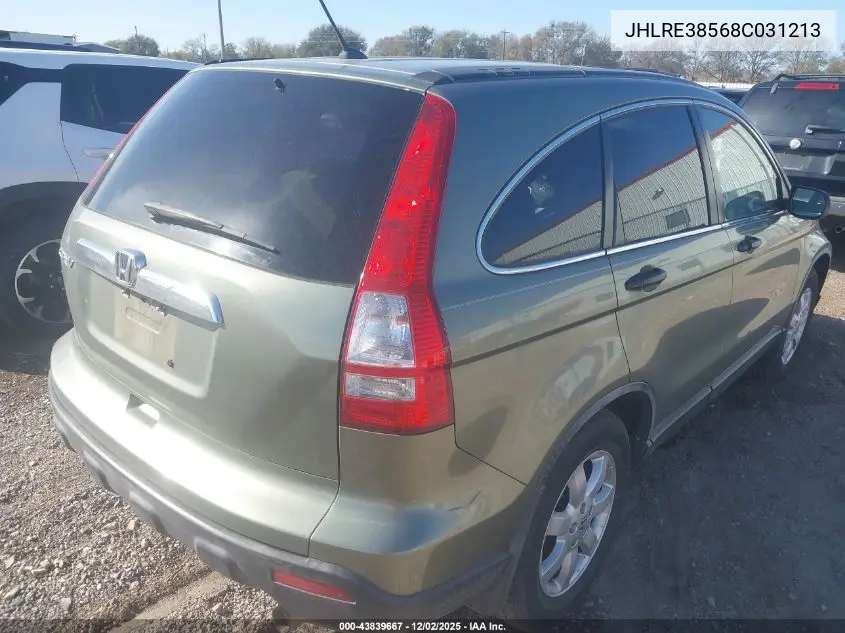 JHLRE38568C031213 2008 Honda Cr-V Ex