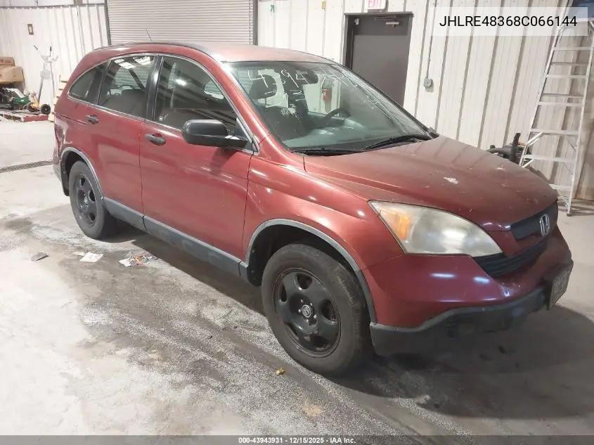 JHLRE48368C066144 2008 Honda Cr-V Lx