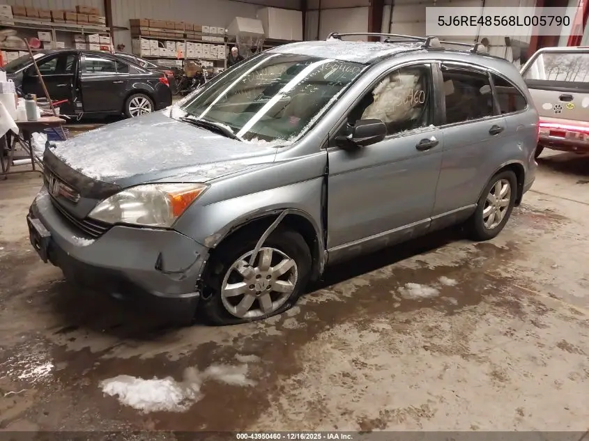 5J6RE48568L005790 2008 Honda Cr-V Ex