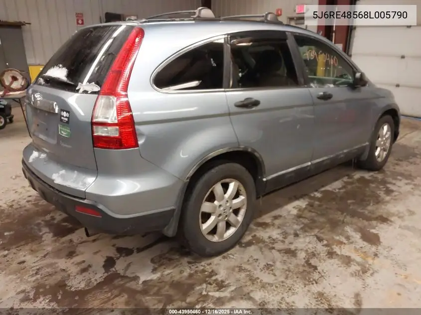 5J6RE48568L005790 2008 Honda Cr-V Ex