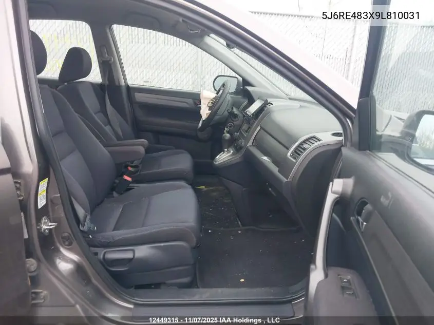 5J6RE483X9L810031 2009 Honda Cr-V