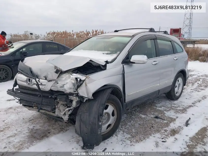 5J6RE483X9L813219 2009 Honda Cr-V