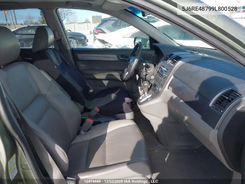 5J6RE48799L800528 2009 Honda Cr-V Ex-L