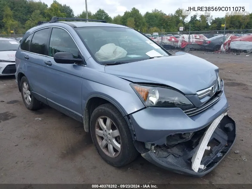 JHLRE38569C011075 2009 Honda Cr-V Ex