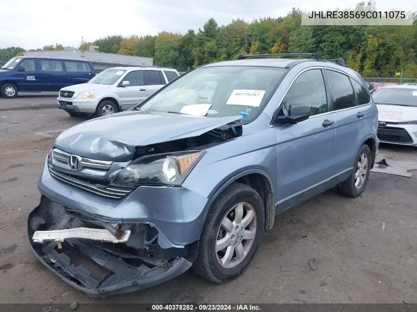 JHLRE38569C011075 2009 Honda Cr-V Ex