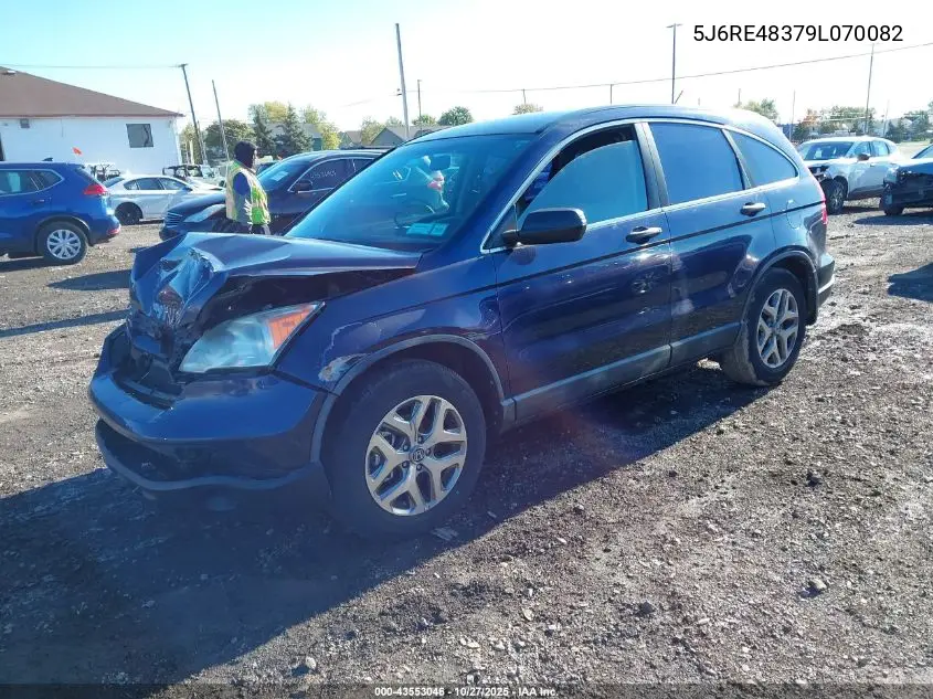 5J6RE48379L070082 2009 Honda Cr-V Lx
