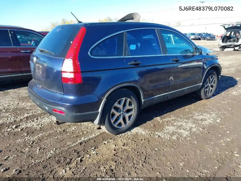 5J6RE48379L070082 2009 Honda Cr-V Lx