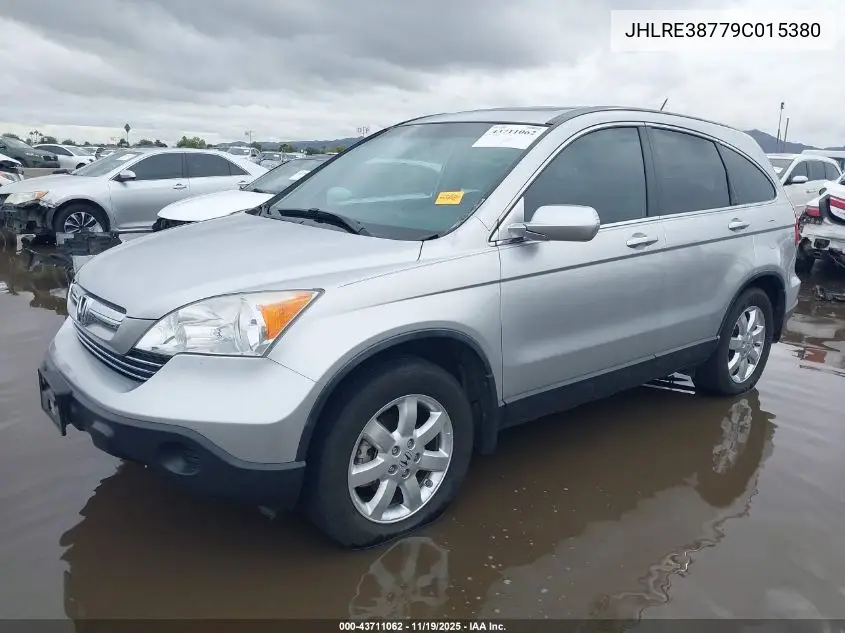 JHLRE38779C015380 2009 Honda Cr-V Ex-L