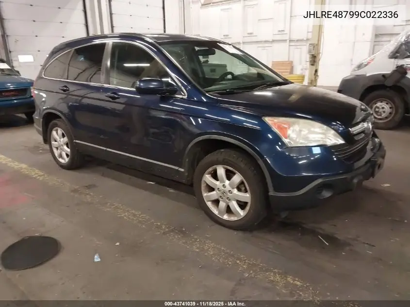 JHLRE48799C022336 2009 Honda Cr-V Ex-L
