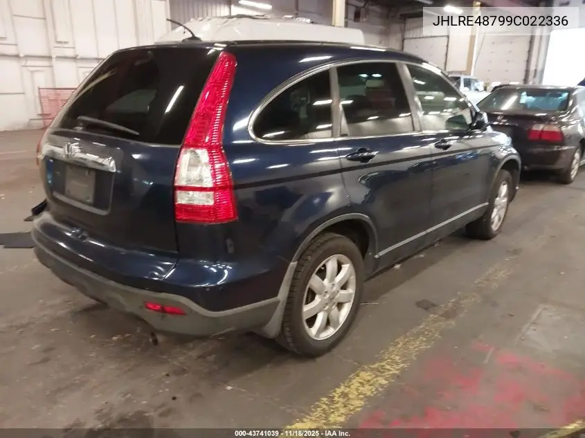 JHLRE48799C022336 2009 Honda Cr-V Ex-L