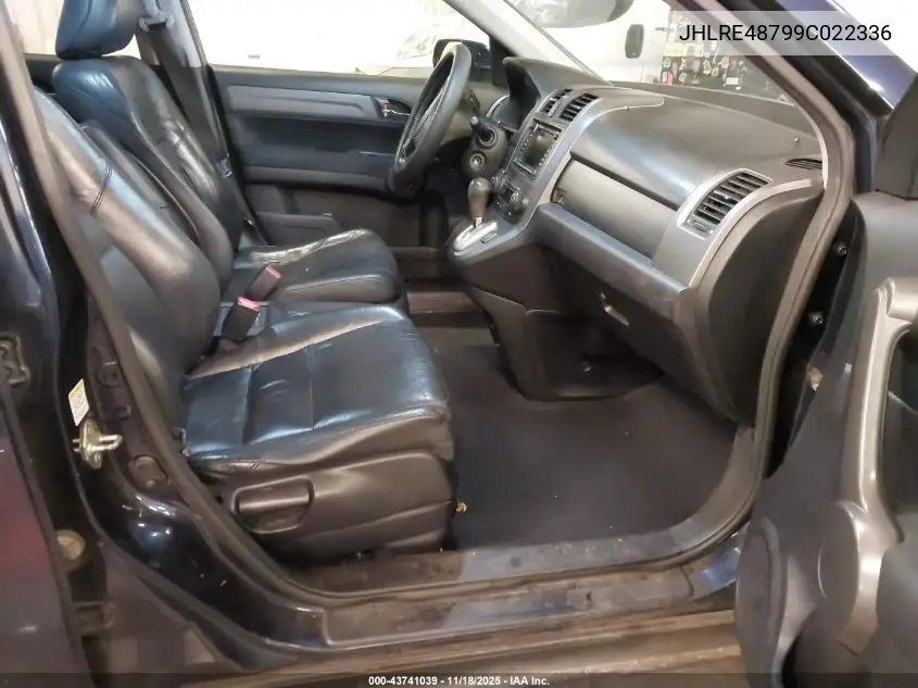 JHLRE48799C022336 2009 Honda Cr-V Ex-L