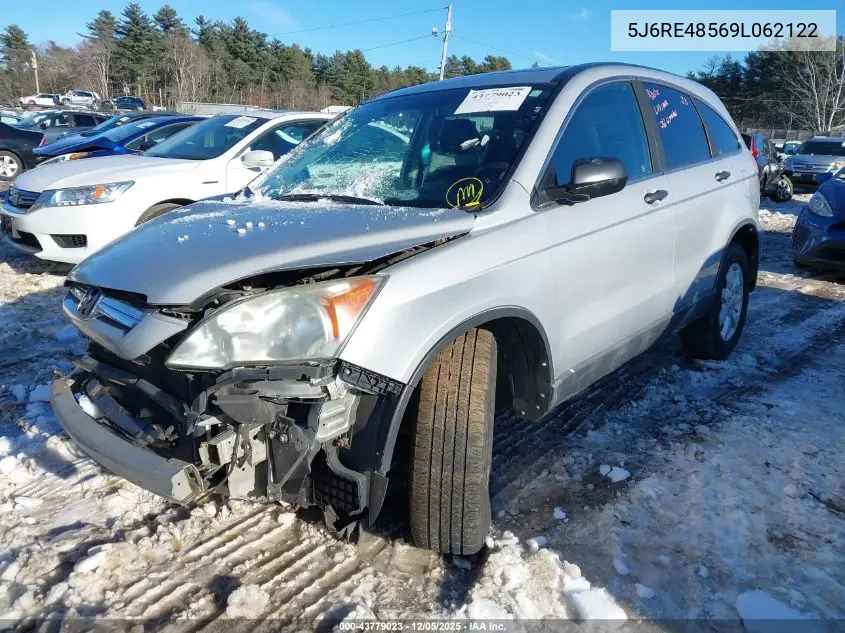 5J6RE48569L062122 2009 Honda Cr-V Ex