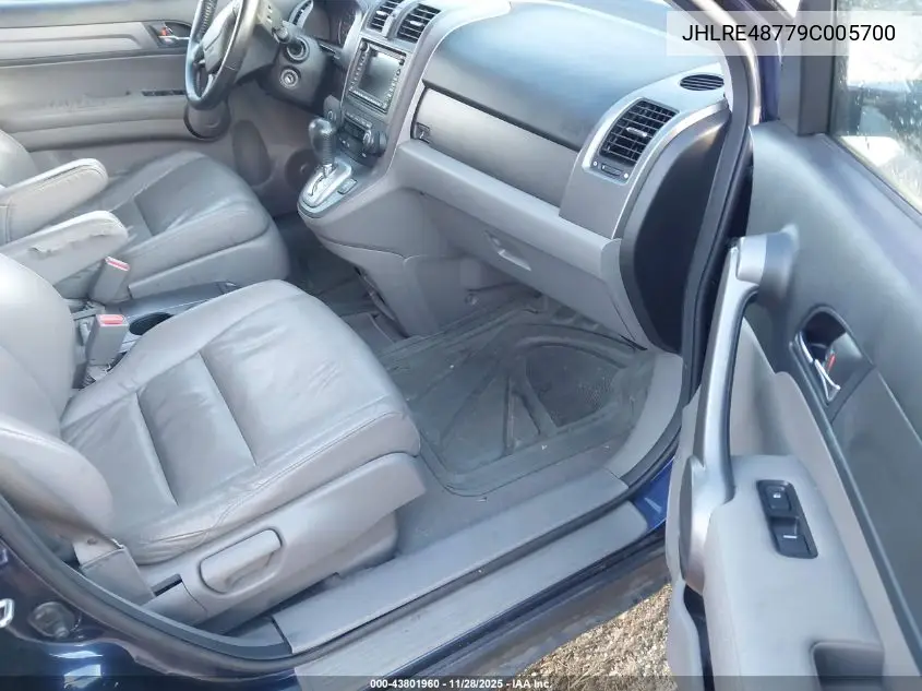 JHLRE48779C005700 2009 Honda Cr-V Ex-L