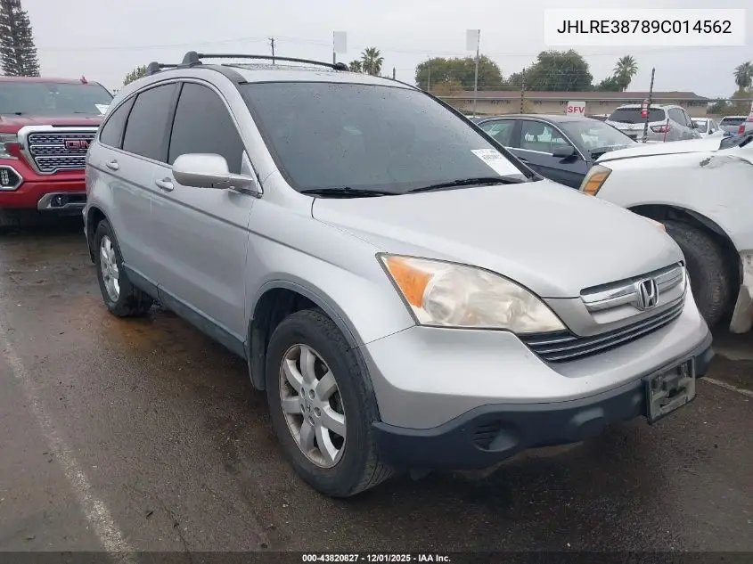 JHLRE38789C014562 2009 Honda Cr-V Ex-L