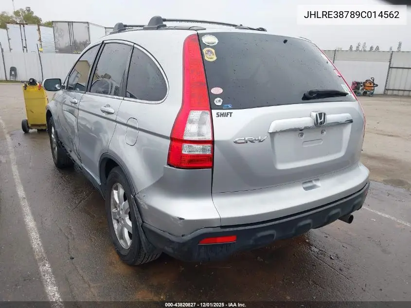 JHLRE38789C014562 2009 Honda Cr-V Ex-L