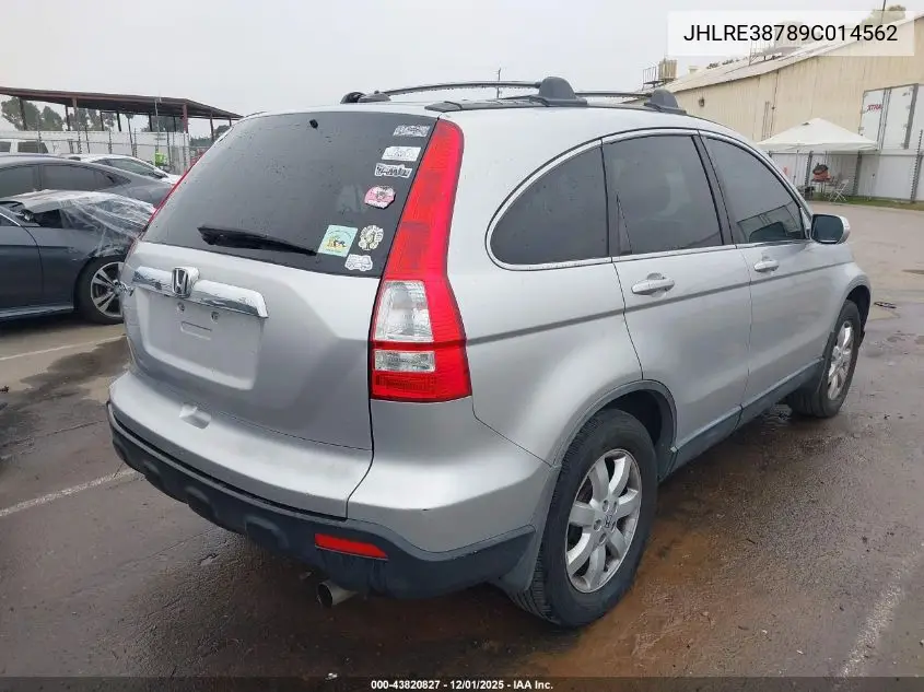 JHLRE38789C014562 2009 Honda Cr-V Ex-L