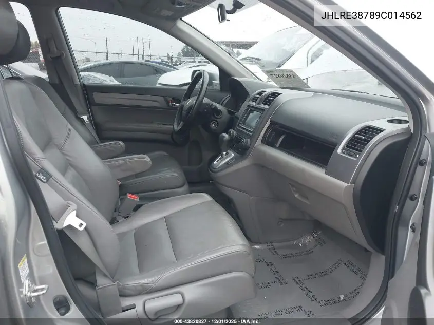JHLRE38789C014562 2009 Honda Cr-V Ex-L
