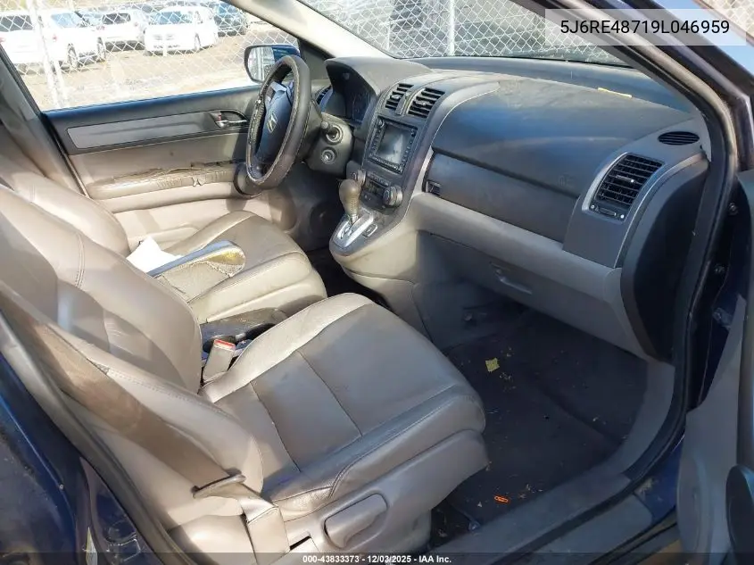 5J6RE48719L046959 2009 Honda Cr-V Ex-L