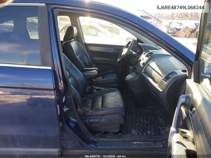 5J6RE48749L068244 2009 Honda Cr-V Ex-L