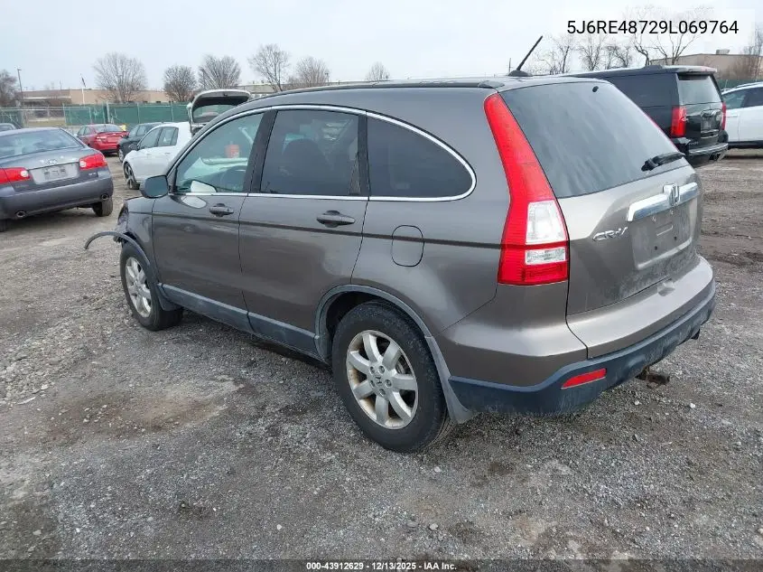 5J6RE48729L069764 2009 Honda Cr-V Ex-L