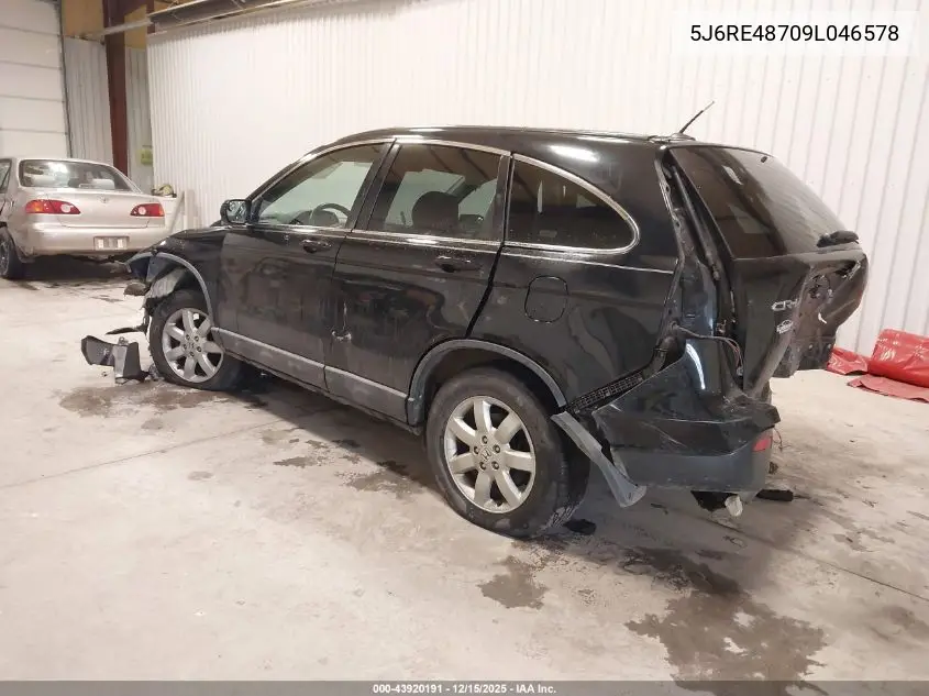 5J6RE48709L046578 2009 Honda Cr-V Ex-L