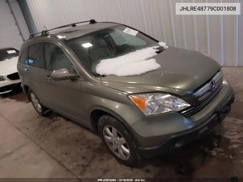 JHLRE48779C001808 2009 Honda Cr-V Ex-L