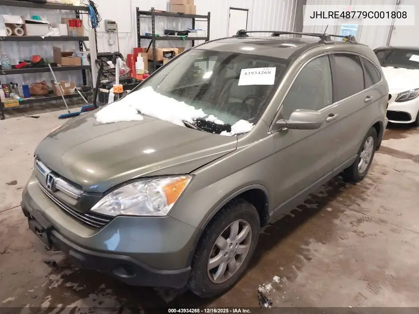 JHLRE48779C001808 2009 Honda Cr-V Ex-L