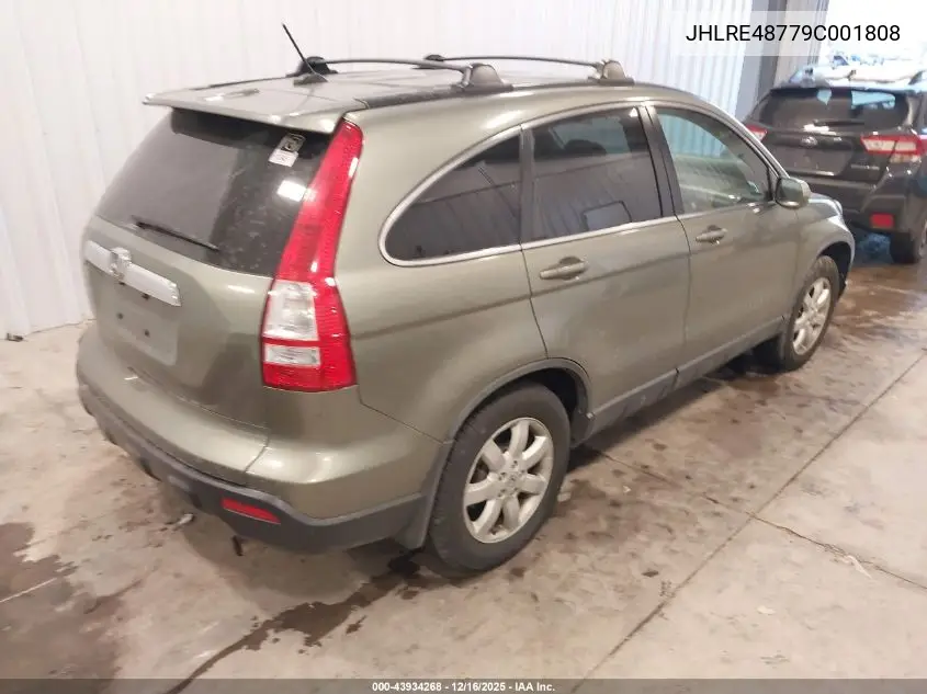 JHLRE48779C001808 2009 Honda Cr-V Ex-L