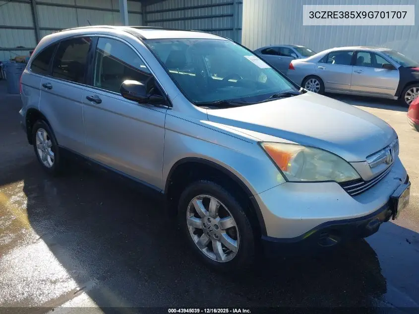 3CZRE385X9G701707 2009 Honda Cr-V Ex