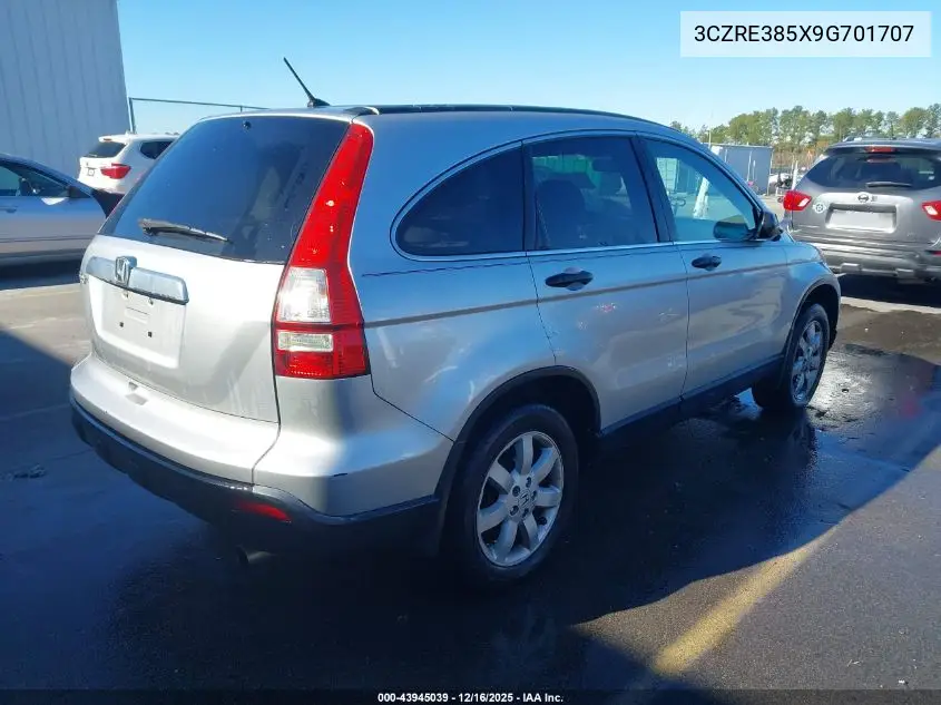 3CZRE385X9G701707 2009 Honda Cr-V Ex