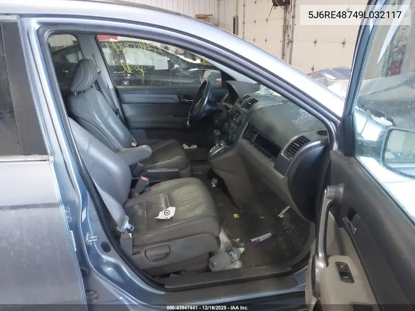 5J6RE48749L032117 2009 Honda Cr-V Ex-L