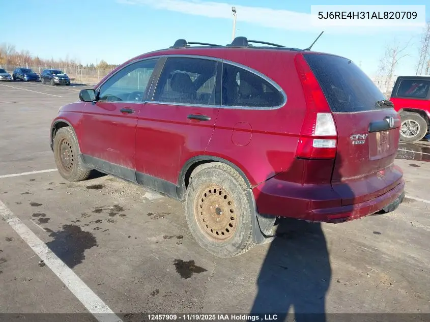 5J6RE4H31AL820709 2010 Honda Cr-V Lx
