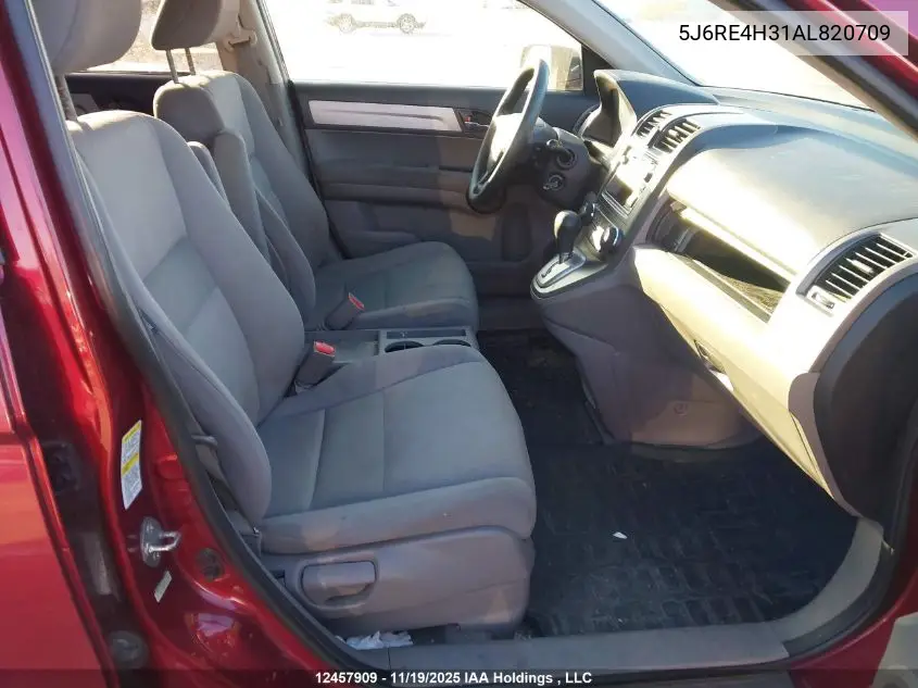 5J6RE4H31AL820709 2010 Honda Cr-V Lx