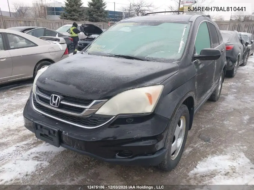 5J6RE4H78AL810441 2010 Honda Cr-V Ex-L