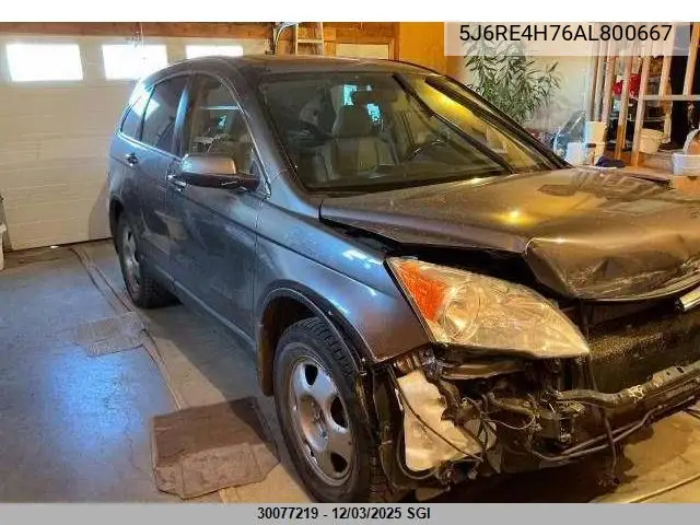 5J6RE4H76AL800667 2010 Honda Cr-V Exl