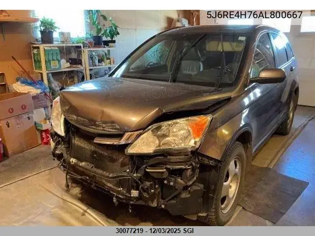 5J6RE4H76AL800667 2010 Honda Cr-V Exl