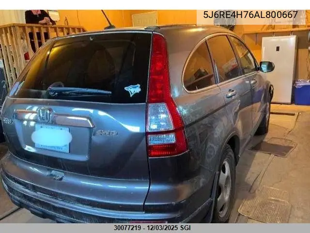 5J6RE4H76AL800667 2010 Honda Cr-V Exl