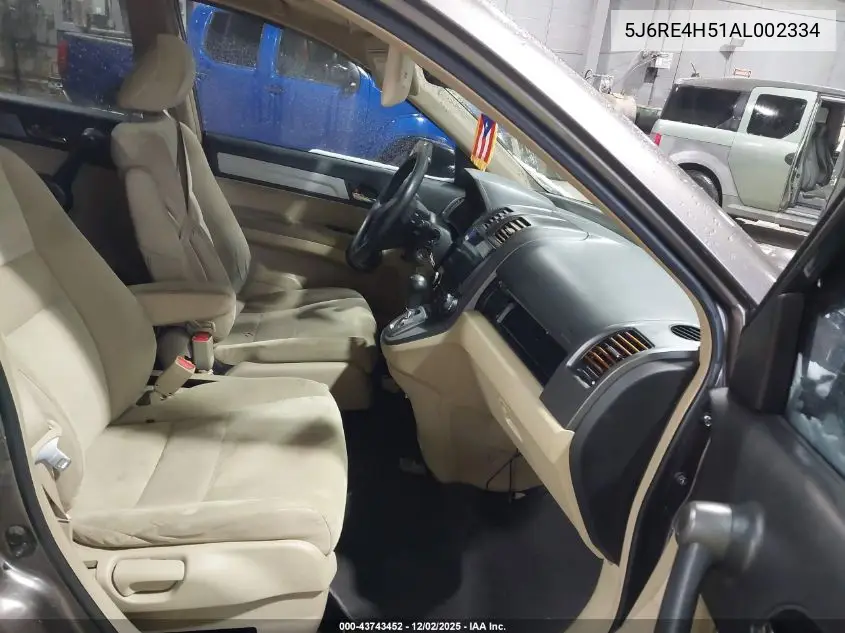 5J6RE4H51AL002334 2010 Honda Cr-V Ex