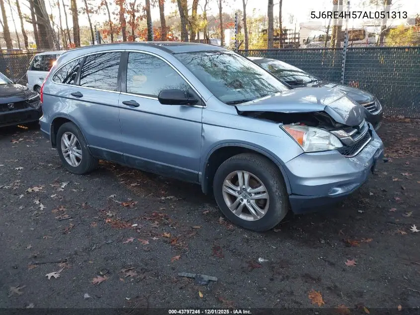 5J6RE4H57AL051313 2010 Honda Cr-V Ex