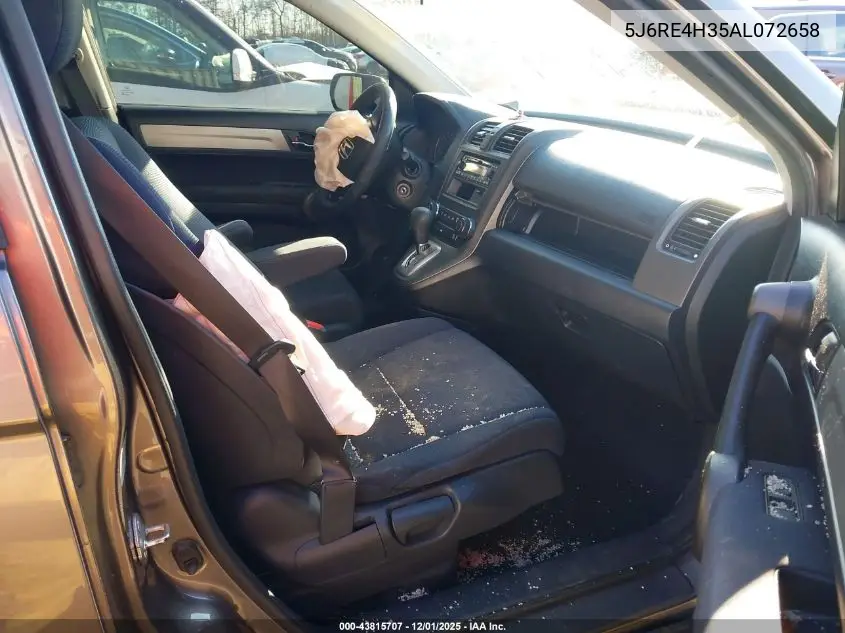5J6RE4H35AL072658 2010 Honda Cr-V Lx