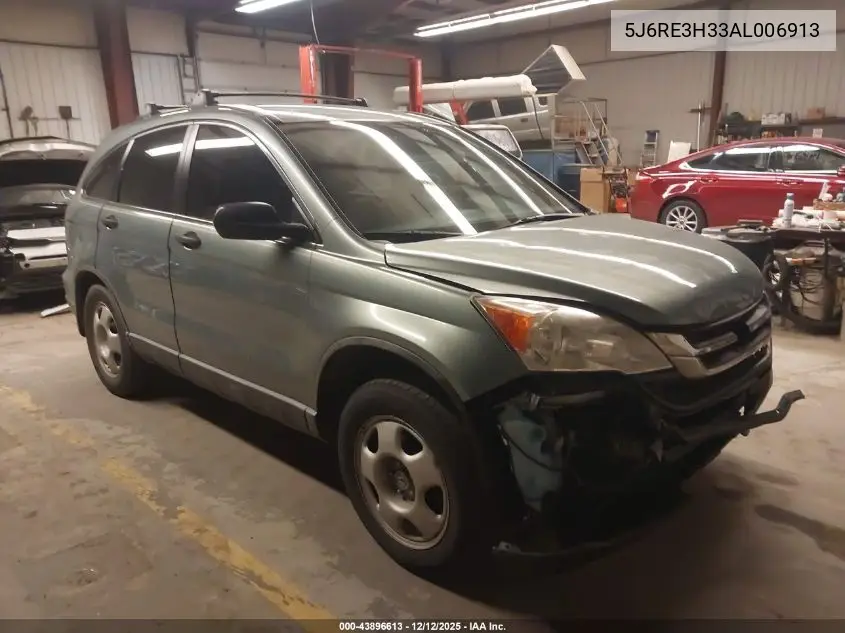 5J6RE3H33AL006913 2010 Honda Cr-V Lx