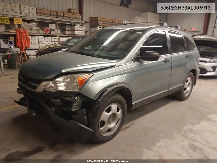 5J6RE3H33AL006913 2010 Honda Cr-V Lx